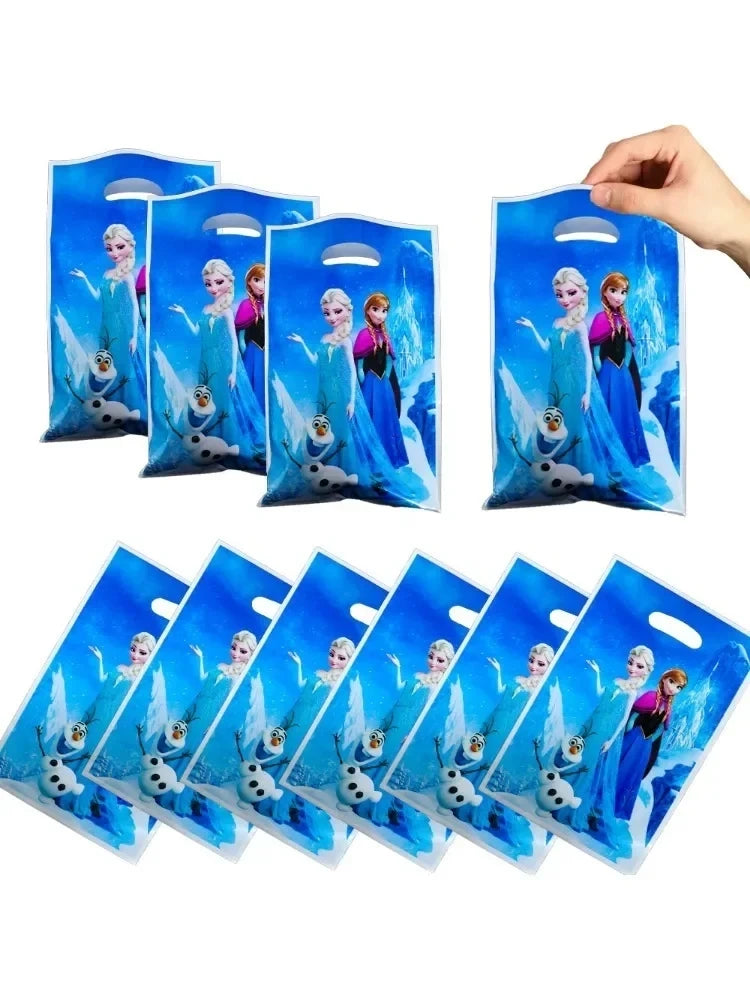 Disney Frozen Birthday Party Elsa Anna Disposable Tableware, Paper Cups, Napkins Decoration