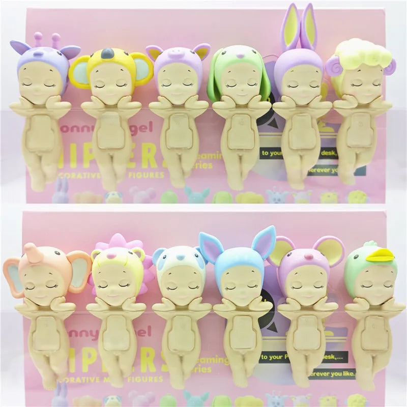 Sonny Angel Multiple series Blind Box 20th Anniversary Hippies Review Anime Character Doll Surprise Blind Box Fans Kids Gift Toy