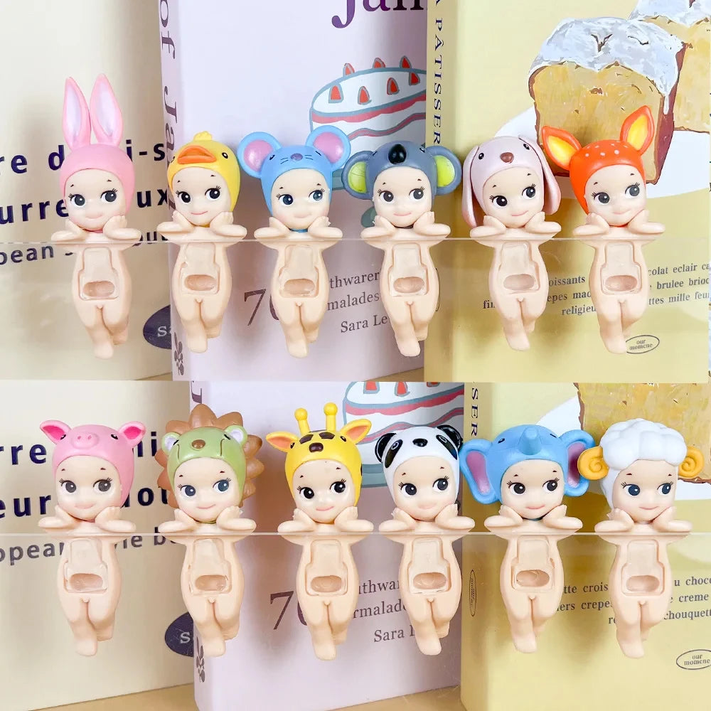 Sonny Angel Multiple series Blind Box 20th Anniversary Hippies Review Anime Character Doll Surprise Blind Box Fans Kids Gift Toy