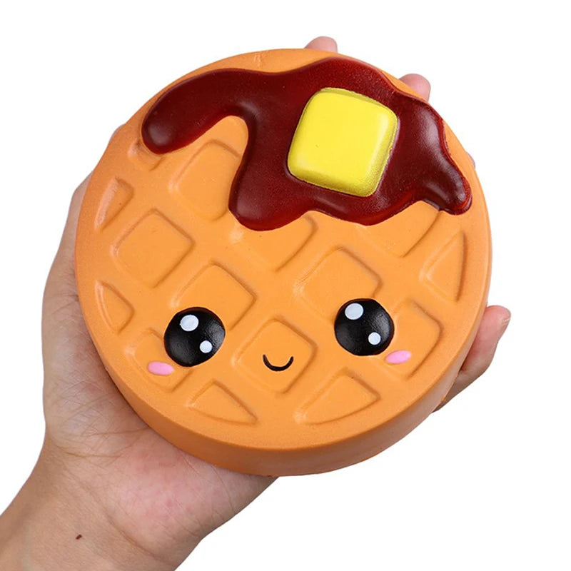 Jumbo Chocolate Biscuits Cheese Cute Squishy Slow Rising Squeeze Squishies Toy Scented Stress Relief Toys Gift for Kids