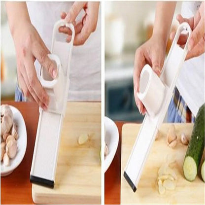 2 In 1 Ginger Garlic Cutter Slicer Manual Slicing Grinding Lazy Double-Sided Vegetable Cutting Chopper Home Kitchen Gadgets