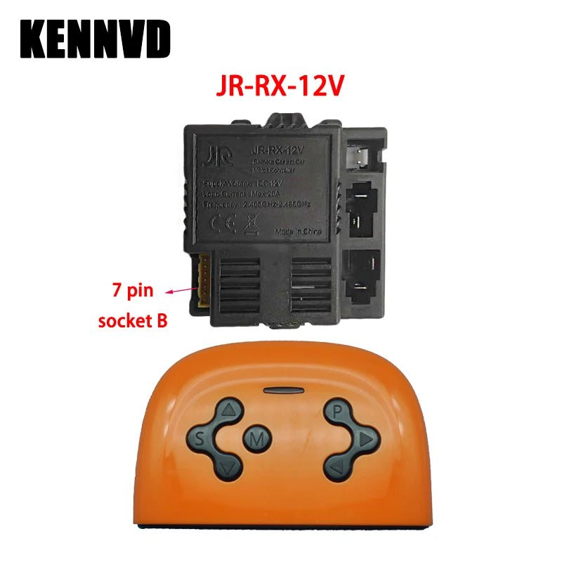 JR-RX-12V Children's Electric Car Remote Control Receiver,Ride On Car Control Box JR1810RX,JR1738,JR1705,JR1922RX,JR1758RX