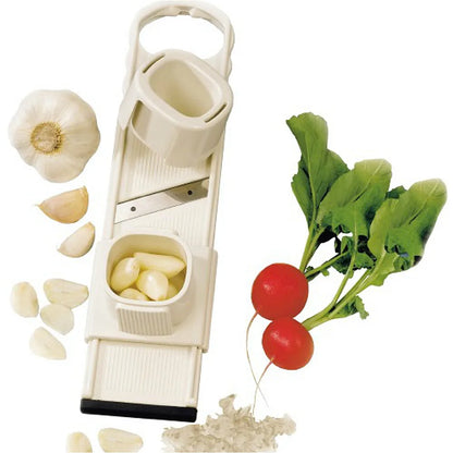 2 In 1 Ginger Garlic Cutter Slicer Manual Slicing Grinding Lazy Double-Sided Vegetable Cutting Chopper Home Kitchen Gadgets