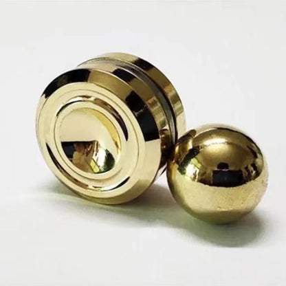 Adult Desktop Stress Relief Metal  Fidget Toy Decompression Hypnosis Rotary Gyro Fingertip Toy Kinetic Round Spinner Kids Gift