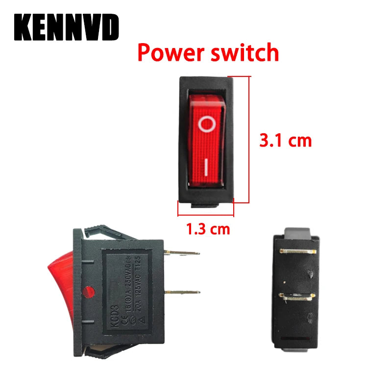 Child Electric Car Switch Pedal and Kids Toy Motorcycle Switch Ride On Car Switch Fuse Power Wheel Switch