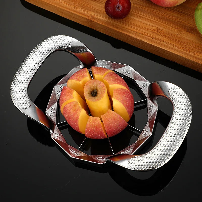 8/12 Blade Stainless Steel Apple Corer Slicer Fruit Splitter Pear Divider Cutting Knife Vegetable Chopper Kitchen Utensils