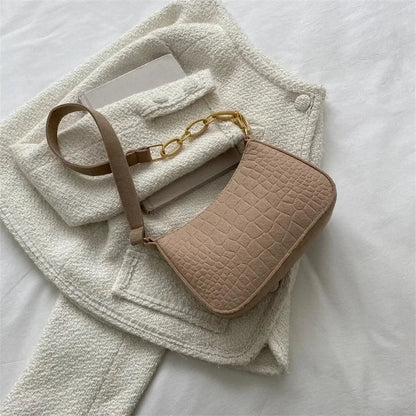 Wool Fiber Small Square Bag New Korean Style Fashion Stone Pattern Shoulder Creative Bag for Women