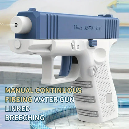 3 Colors Kids Summer Water Gun Toy Non Electric High-pressure Full Automatic Shooting Guns Children Adult Water Beach Toys