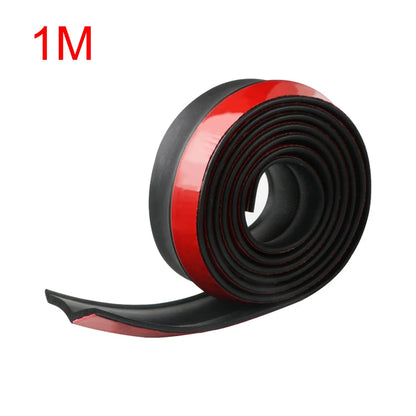 Universal Front Bumper Spoiler Lips Car Bumper Lip Protection Stickers Car Front Bumper Lip Rubber Car Bumper Protectors