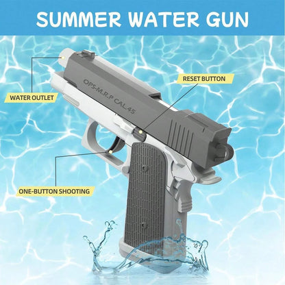 M1911 Water Guns Pistol Toy Squirt Guns, Summer Pool Beach Shooting Games Outdoor Toys, Water Blaster Pistol for Kids Adult