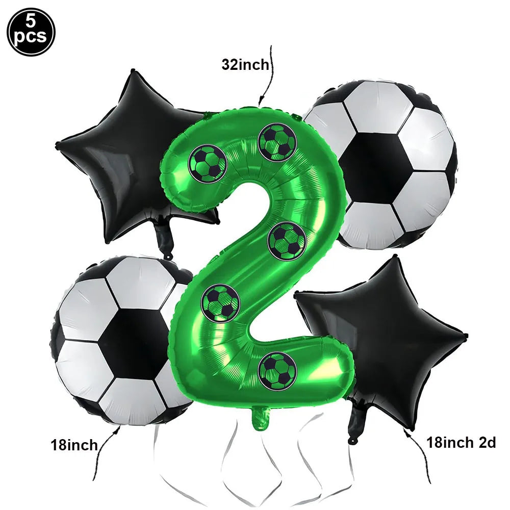 Soccer Theme Disposable Tableware Soccer Party Paper Plate Napkin Straws Cup Football Themed Birthday Party Decoration Supplies