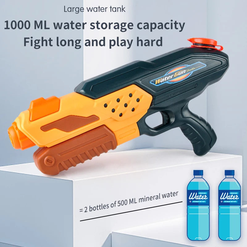 Summer Water Gun Powerful Guns for Children Large Capacity Water Toys Pistol Cannon Outdoor Pool Beach Toys for Boys