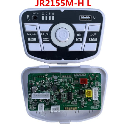 12V 24V 301 302 303 JR1927M 2.4G Bluetooth Multifunctional Central Control Panel for Kids Powered Ride on Car Replacement Parts