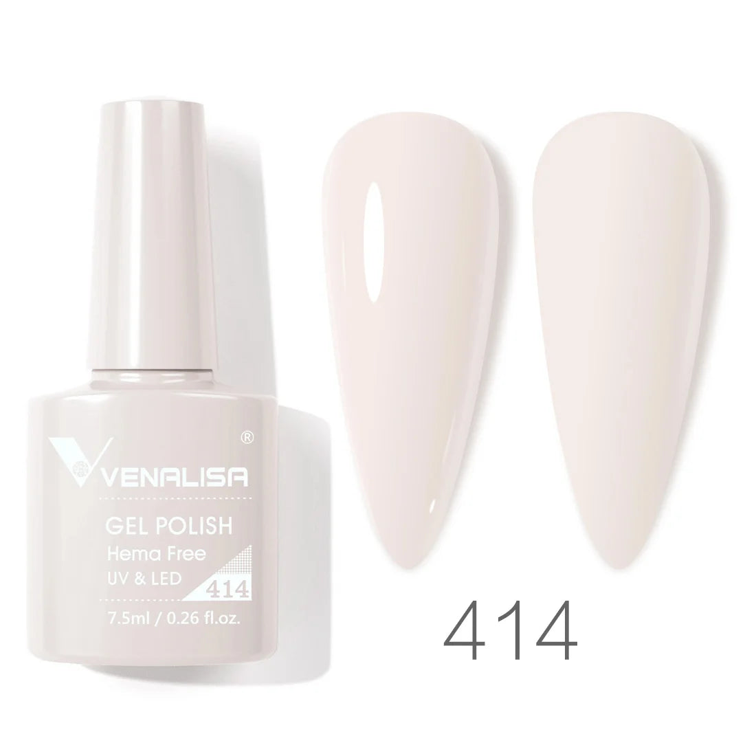 Venalisa Nail Gel Polish 7.5ml HEMA FREE Soak Off UV LED Gel Varnish Full Coverage Super Texture Gorgeous Nail Manicure