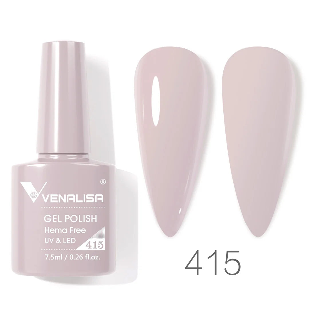 Venalisa Nail Gel Polish 7.5ml HEMA FREE Soak Off UV LED Gel Varnish Full Coverage Super Texture Gorgeous Nail Manicure