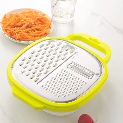 3-in-1 Plastic Manual Vegetable Chopper Slicer Cheese Carrot Shredder Potato Grater French Fry Cutter Kitchen Fruit Accessories