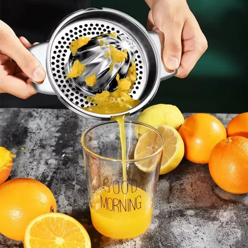 304 Stainless Steel Fruit Lemon Orange Juicer Household Small Creative Juicer Portable Manual Juicer