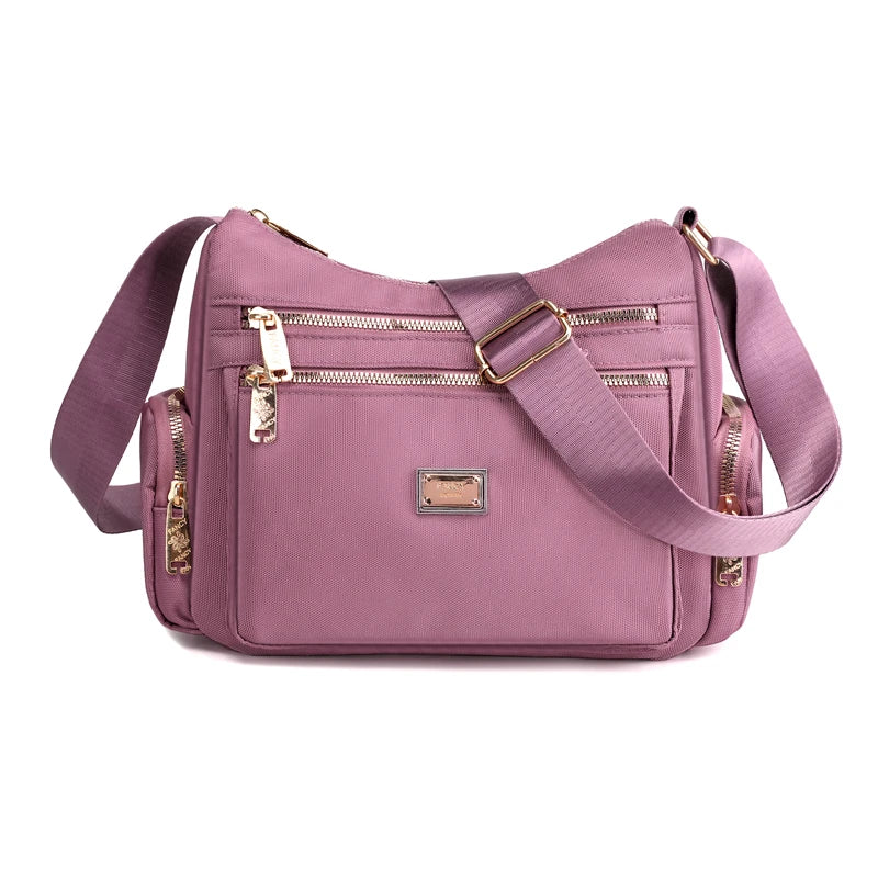 Shoulder Bag Crossbody Bag for Women Messenger Bags Waterproof Nylon Ladies Handbag