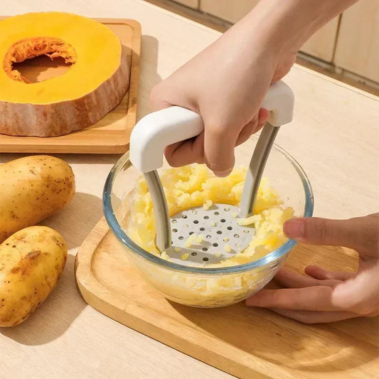 Manual Portable Potato Masher Plastic Pressed Smasher for Babies Food, Fruit, Banana, Baking Kitchen Gadgets and Accessories