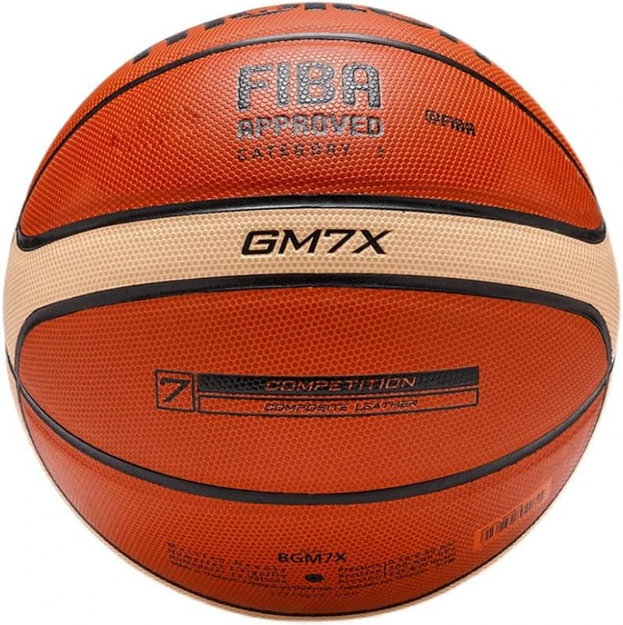 Molten GM7X Basketball PU Official Certification Competition Basketball Standard Ball Men's and Women's Training Ball SIZE 7