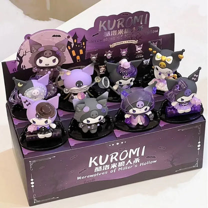 Sanrio Kuromi Blind Box Werewolf Series High-Looking Action Figure Doll Anime Character Surprise Boxed Cute Collectible Toy