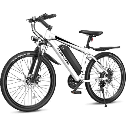 Electric Bike for Adults，26'' 1000W Peak Ebike, Up to 50 Miles 21.7MPH Electric Mountain Bike with 48V 374.4WH Removable Battery