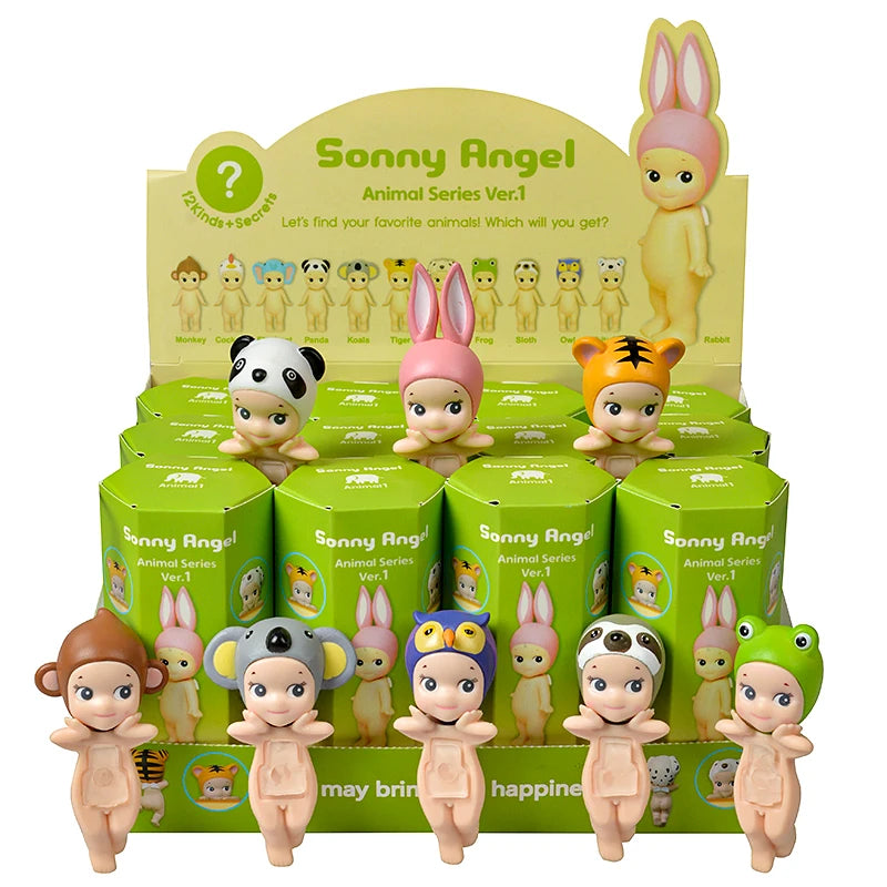 Sonny Angel Animal Blind Box 20th Anniversary Harvest Series Fruit Angel Anime Figures Dolls Toy For Children's Christmas Gift