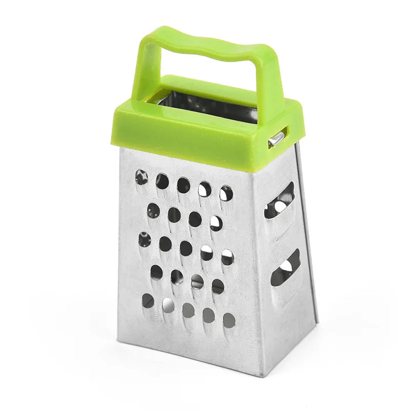 Stainless Steel Mini Four-Sided Grater Planer Multifunctional Peel Cutter Ginger Garlic Fruit Grater Home Kitchen Accessories