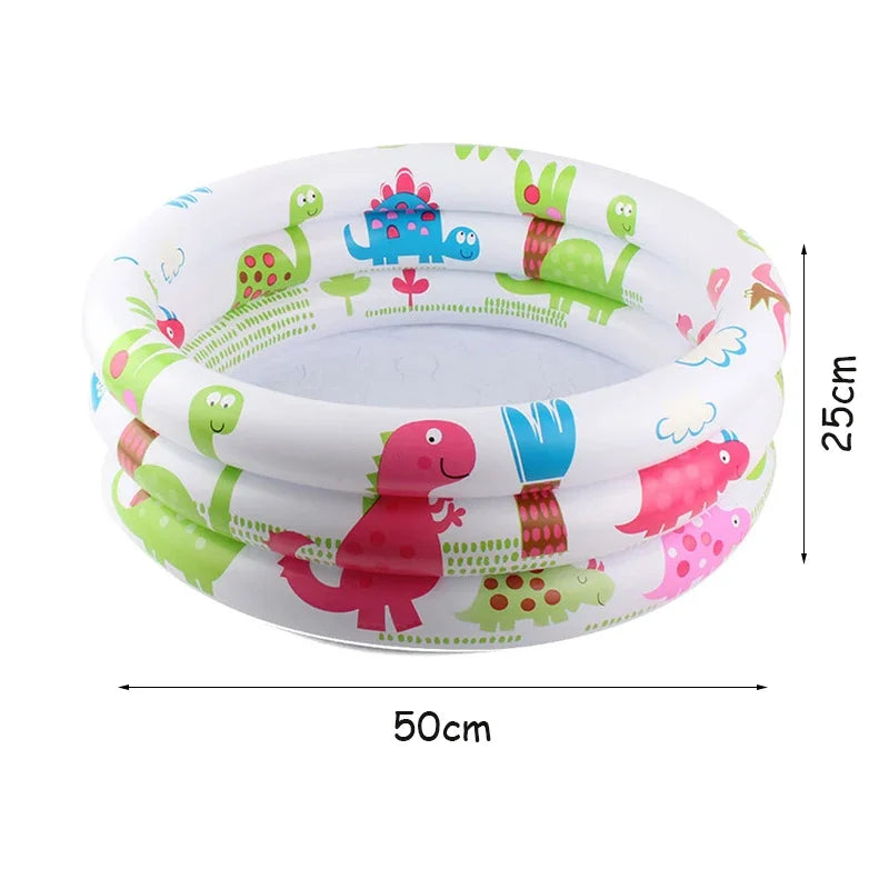 Inflatable Children Swimming Pool for Kids Summer Dinosaur Sprinkler Kiddie Pool Backyard Splash Pad Outdoor Water Toys