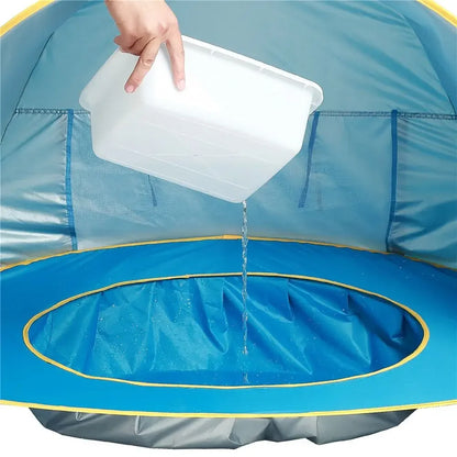 Baby Beach Tent Portable Shade Pool UV Protection Sun Shelter For Infant Outdoor Toys Child Swimming Pool Play House Tent Toys