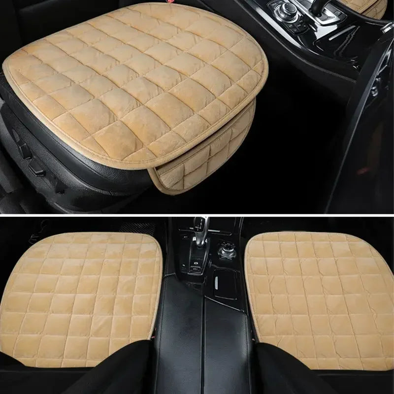 Car Seat Cover Winter Warm Seat Cushion Anti Slip Universal Front Chair Seat Breathable Pad for Vehicle Auto Car Seat Protector