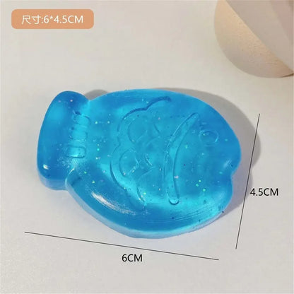 Mini Cat Paw Squeeze Toy Silicone Pinch Decompression Toy Plush TPR Fidget Sensory Toys For Kids Adults Gift