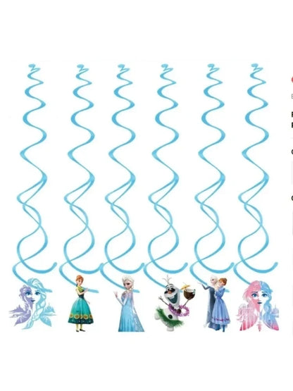 Disney Frozen Birthday Party Elsa Anna Disposable Tableware, Paper Cups, Napkins Decoration