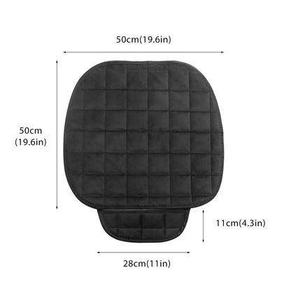 Car Seat Cover Winter Warm Universal Seat Cushion Anti-slip Front Chair Breathable Pad for Vehicle Auto Truck Seat Protector