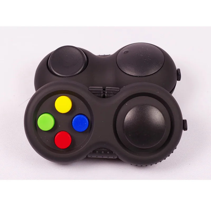 New Premium Quality Fidget Pad with 8 Fidget Functions Controller Pad Game Focus Fidget Toy Cube Relieves Stress and Anxiety Toy