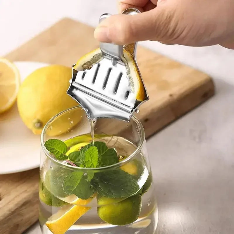 Lime Citrus Press Hand Squeezer Juicer Fruit Orange Lemon Slice Juice Metal Manual Squeeze Stainless Steel for Kitchen Tools