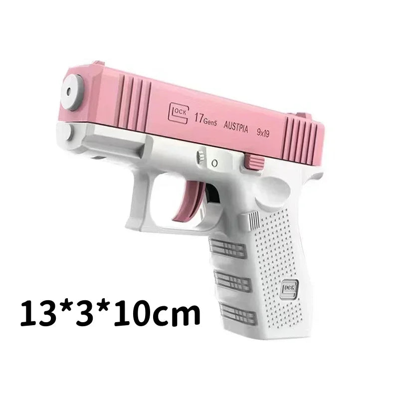 3 Colors Kids Summer Water Gun Toy Non Electric High-pressure Full Automatic Shooting Guns Children Adult Water Beach Toys