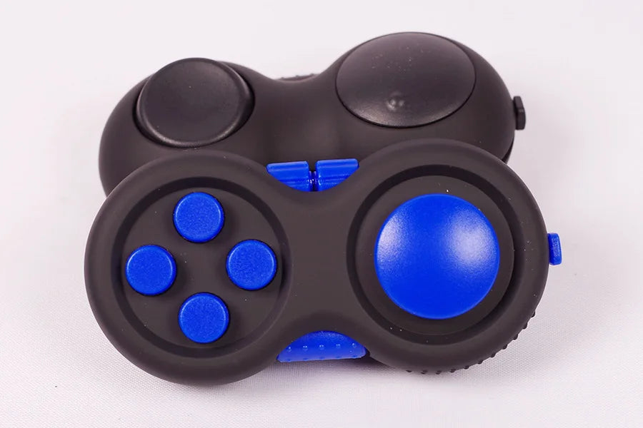 New Premium Quality Fidget Pad with 8 Fidget Functions Controller Pad Game Focus Fidget Toy Cube Relieves Stress and Anxiety Toy