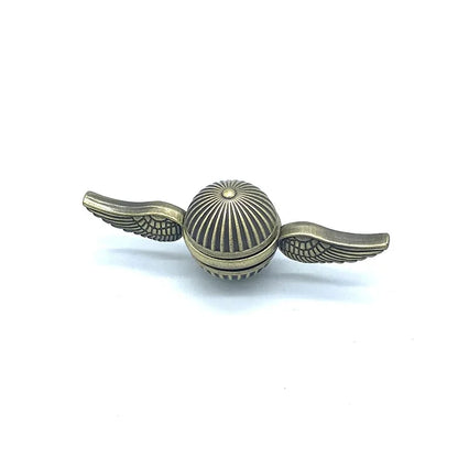 Fidget Spinner Toys Golden Snitch Metal Anti Stress Hand Spinner Toys Spinning Gyro Finger Rotation Gyroscope Toy for Kids Adult