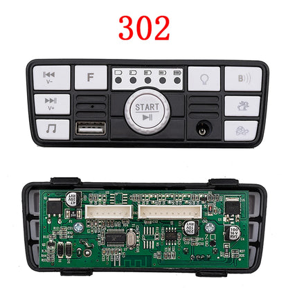 12V 24V 301 302 303 JR1927M 2.4G Bluetooth Multifunctional Central Control Panel for Kids Powered Ride on Car Replacement Parts