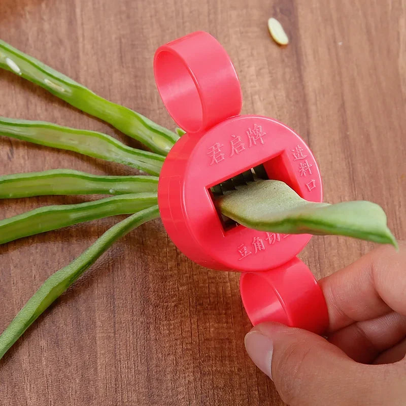 Bean Horn Cutters Household Manual Multifunctional Cutters Green Beans Dutch Bean Cutters Kitchen Gadgets Vegetable Slicer