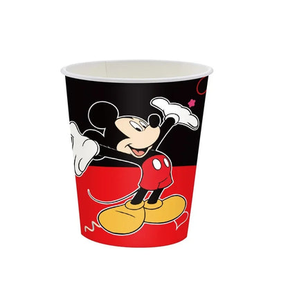 Disney's new Mickey Mouse black and red birthday party paper towel tablecloth large disposable tableware