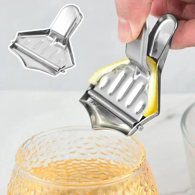 Lime Citrus Press Hand Squeezer Juicer Fruit Orange Lemon Slice Juice Metal Manual Squeeze Stainless Steel for Kitchen Tools