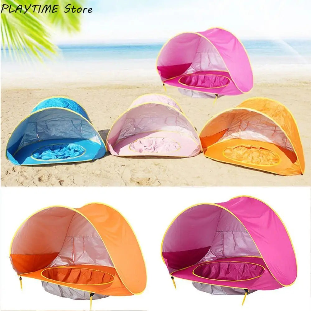 Baby Beach Tent Portable Shade Pool UV Protection Sun Shelter For Infant Outdoor Toys Child Swimming Pool Play House Tent Toys