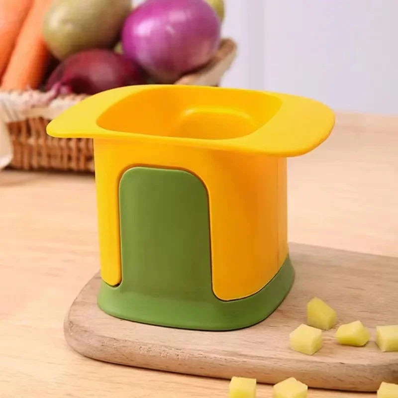 Household Hand Pressure Onion Dicer Kitchen Tools Multi Functional Cucumber Potato Slicer Vegetable Chopper French Fries Cutter