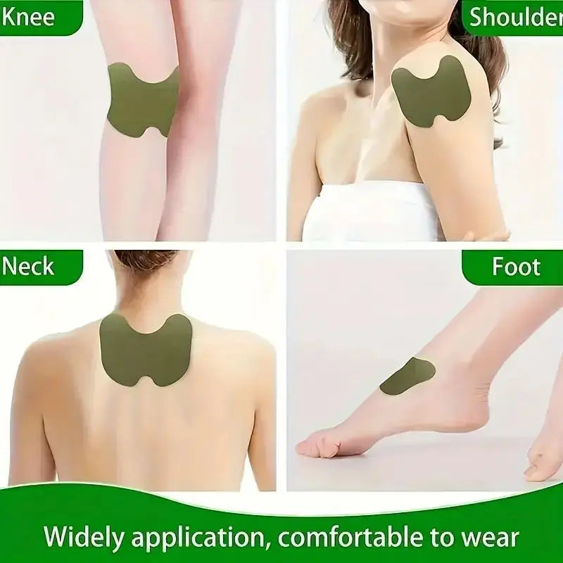 12 Pcs Natural Herbal Set Knee Patches Joint Pad Provide Long-lasting Care for the Body Multiple Replacement Travel Outfits