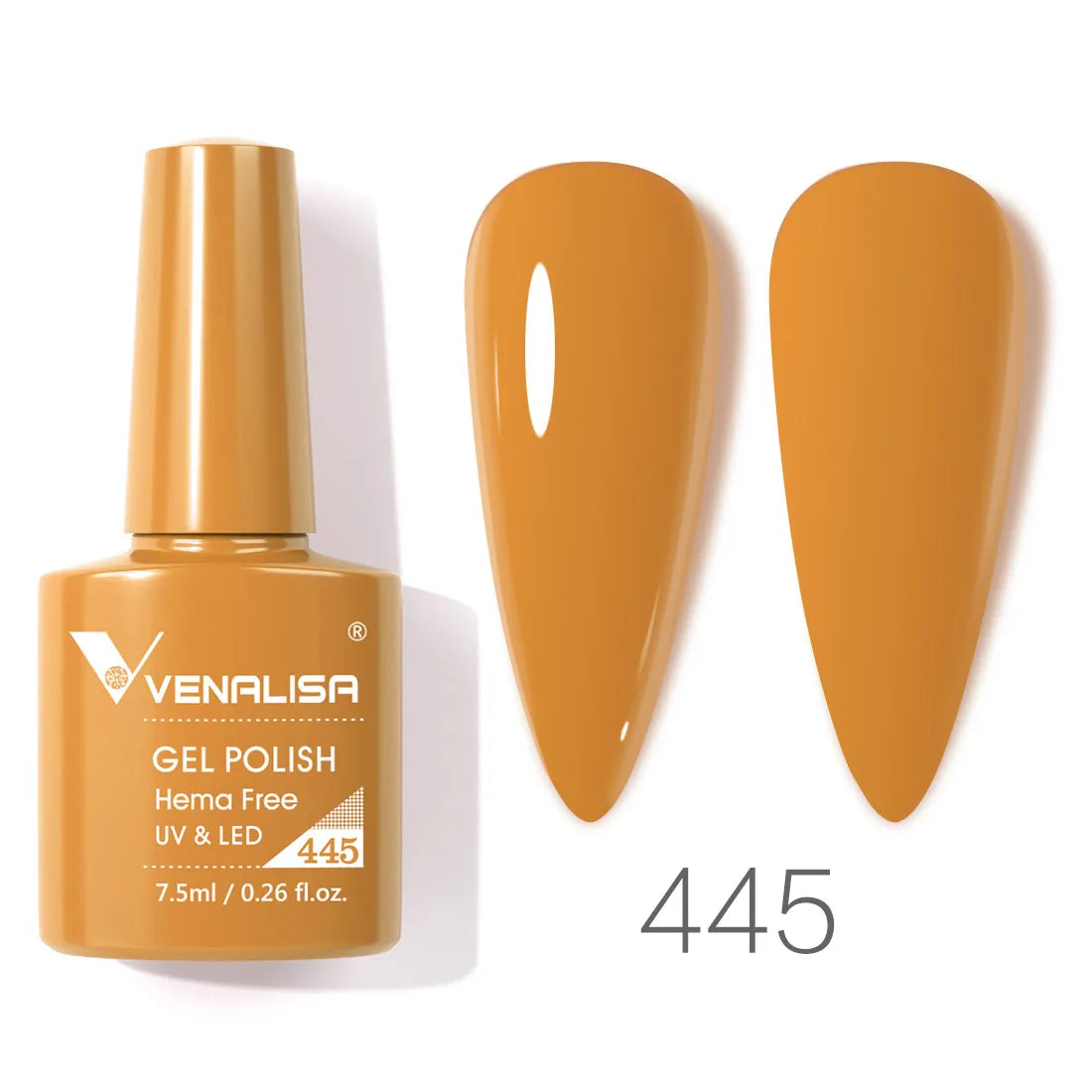 Venalisa Nail Gel Polish 7.5ml HEMA FREE Soak Off UV LED Gel Varnish Full Coverage Super Texture Gorgeous Nail Manicure