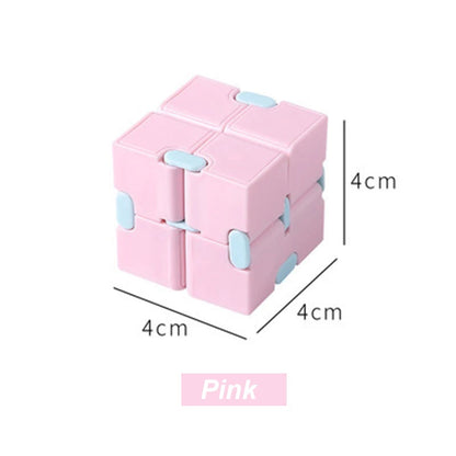 Magic Puzzle Cube Anti Stress Relief Toys for Adults Infinite Flip Funny Cube Sensory Toys for Children Special Needs Xmas Gifts