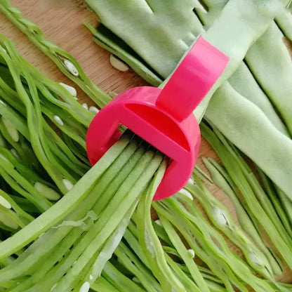 Bean Slicer Green Bean Slicer Cutter Cut Fruit Vegetable Stringer Peeler Remover for Easy  Vegetable Slicer Kitchen Gadgets