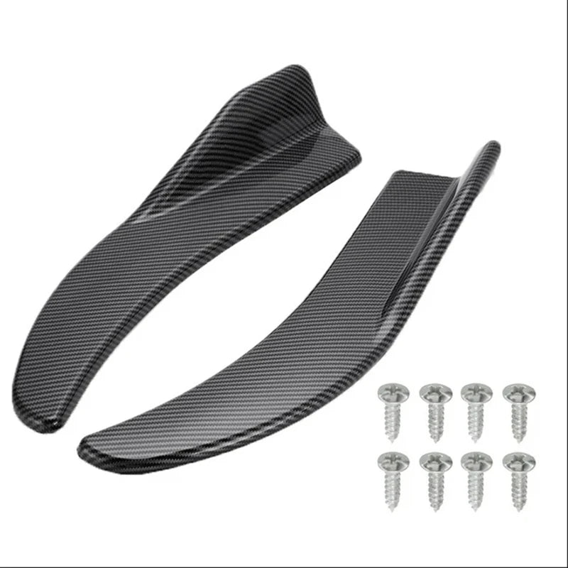 Universal 1 Pair Car Bumper Spoiler Front Rear Lip Anti-collision For Mercedes-Benz BMW Toyota Audi Universal Car Side Skirt